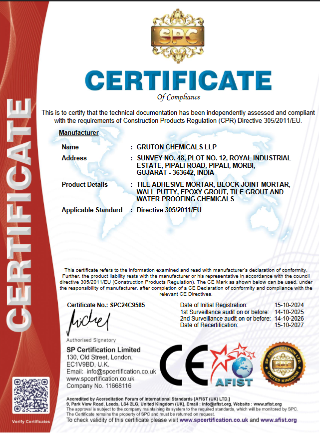 CE Certificate